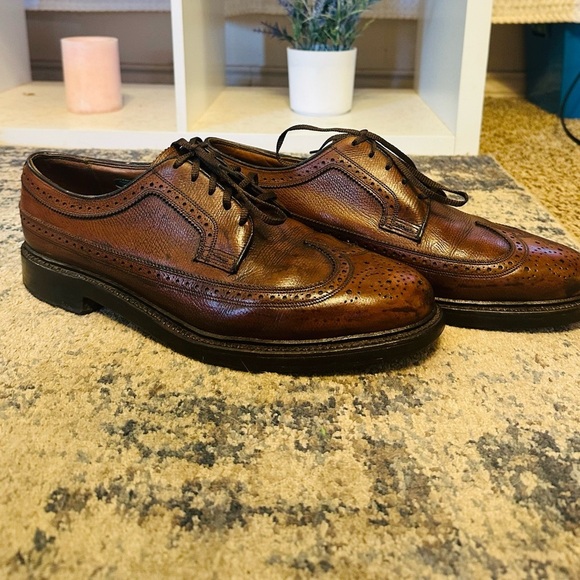 VINTAGE 9.5D FLORSHEIM IMPERIAL KENMOOR 93602. AF 1975 - Picture 2 of 12